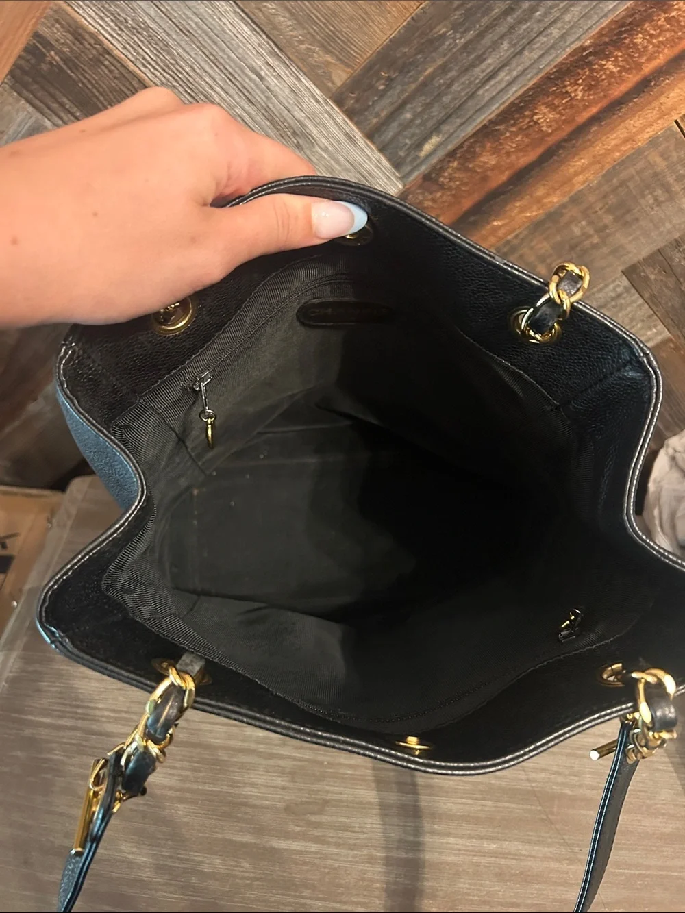 Vintage Chanel Triple CC Shoulder Bag